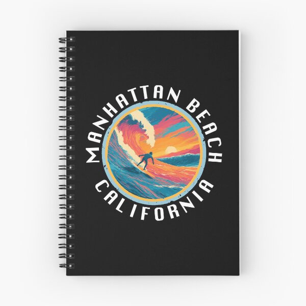 Item preview, Manhattan Beach – California (with White Lettering) designed and sold by VelvetRoom.