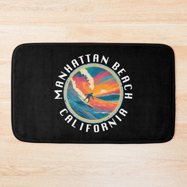 Item preview, Manhattan Beach – California (with White Lettering) designed and sold by VelvetRoom.