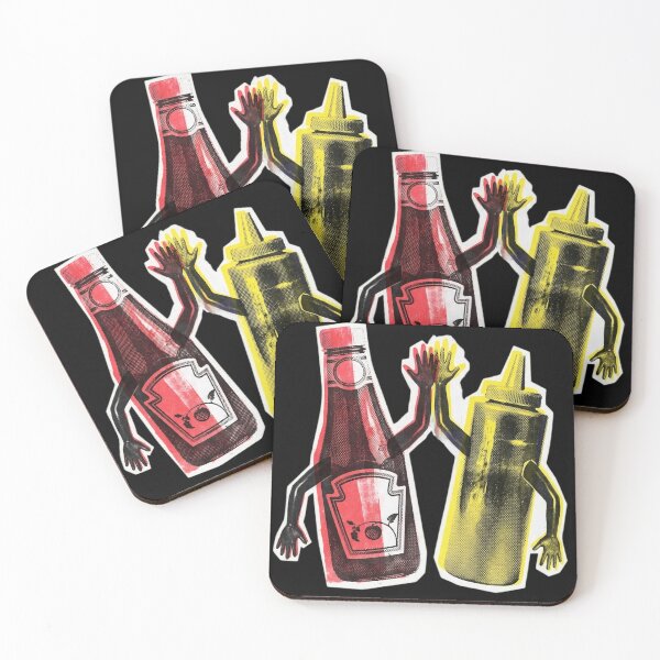 Aperçu de l'œuvre Condiment High Five créée et vendue par FoxLab Studio.