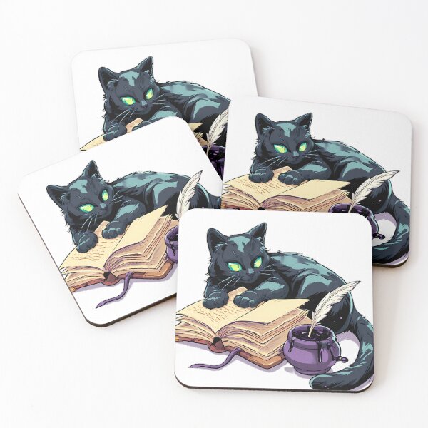 Item preview, Black Cat Spellbook Ink designed and sold by IllumeInk.