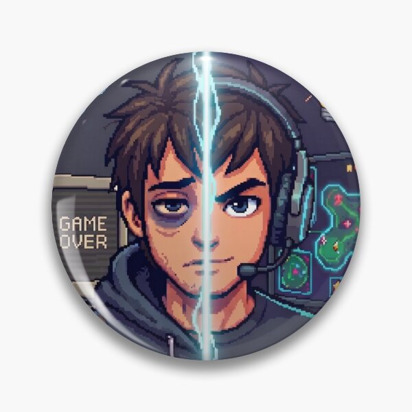 Item preview, Respawn Status: Depleted to Optimized Pixel Art designed and sold by Zack's Digital Threads.