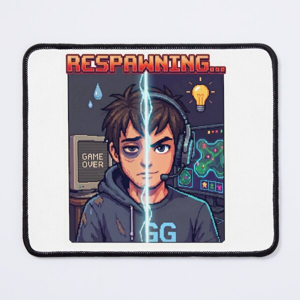 Item preview, Respawn Status: Depleted to Optimized Pixel Art designed and sold by Zack's Digital Threads.