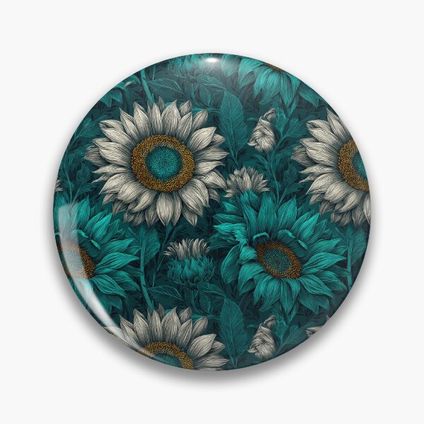 Item preview, Petaled Sunflower  - Botanical Garden Pattern - Birthday Gift Ideas designed and sold by RoyalStarsPatts.