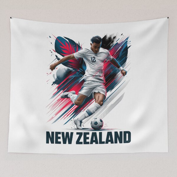 Item preview, New Zealand Soccer designed and sold by StudioRedKoala.