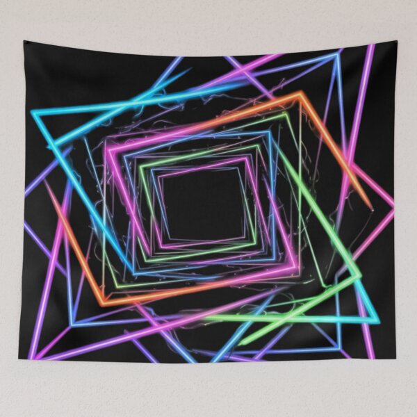Item preview, Neon Acid Slime Hexagon Cyber Glitch designed and sold by Nexus Space.