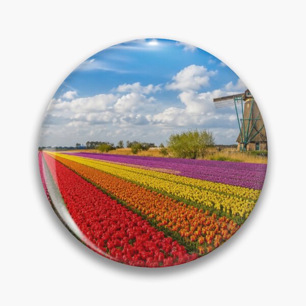Item preview, Endless Tulip Fields of the Netherlands designed and sold by Pond21.