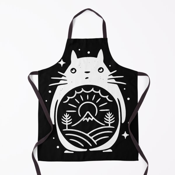 Item preview,  Cute kawaii monochrome [[totoros]] -%[ghiblis]%- aesthetic aways  designed and sold by ITsyxuanart.