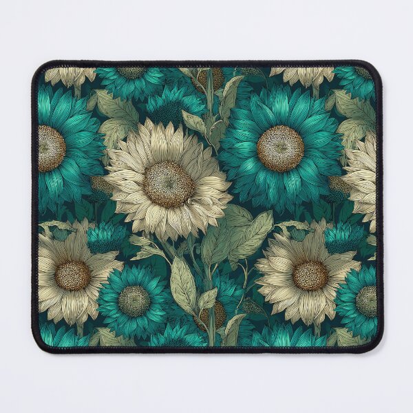 Item preview, Minimalistic Sunflower Print - Flower Bouquet Pattern - Birthday Gifts designed and sold by RoyalStarsPatts.