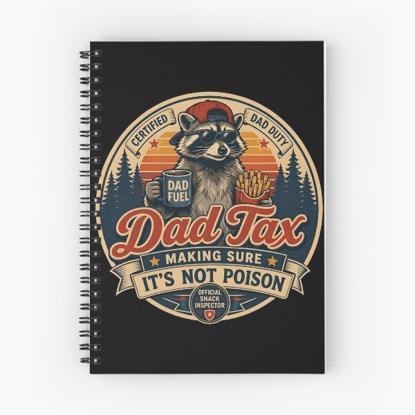 Item preview, Copy of  Dad Tax Making Sure It's Not Poison Raccoon Dad Tax  designed and sold by gear-posters.