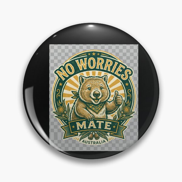 Item preview, No Worries Mate | Aussie Vibes designed and sold by EXATEES  ⭐⭐⭐⭐⭐.