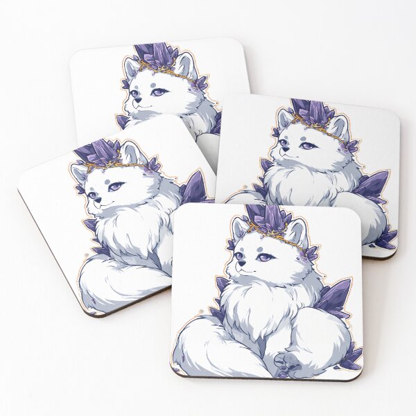 Item preview, Arctic Fox Amethyst Crown designed and sold by IllumeInk.
