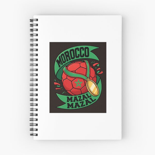 Item preview, Morocco Mazal Mazal Football Fan | Moroccan Soccer Pride T-Shirt designed and sold by Tiziza.