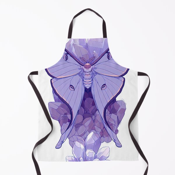 Item preview, Luna Moth Amethyst Crystal designed and sold by IllumeInk.