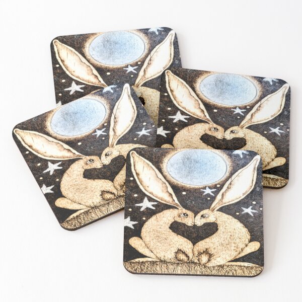 Item preview, Hares under the Moon designed and sold by The Hare & The Moon.