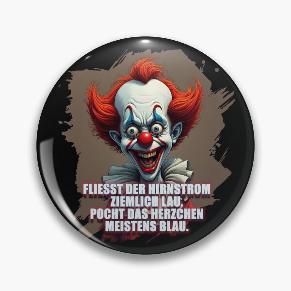 Item preview, Clown-Satire über blaue Stimmungen designed and sold by pASob-dESIGN.