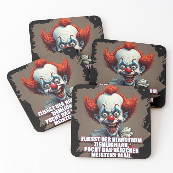 Item preview, Clown-Satire über blaue Stimmungen designed and sold by pASob-dESIGN.