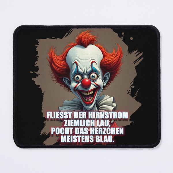 Item preview, Clown-Satire über blaue Stimmungen designed and sold by pASob-dESIGN.