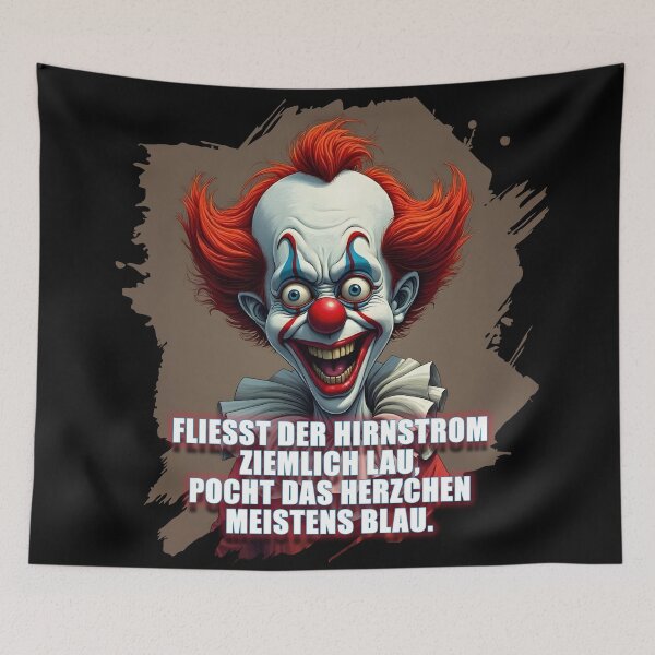 Artikelvorschau, Clown-Satire über blaue Stimmungen entworfen und verkauft von pASob-dESIGN.