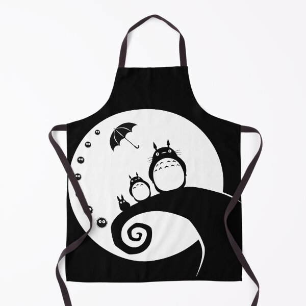 Item preview,  Cute kawaii monochrome [[totoros]] -%[ghiblis]%- night aways  designed and sold by ITsyxuanart.