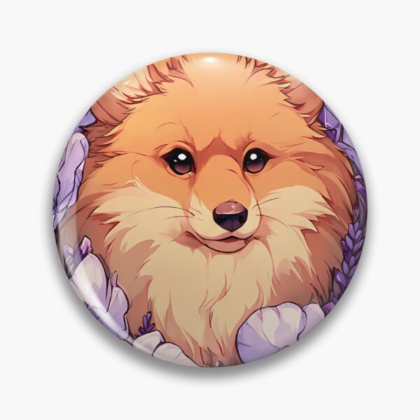 Item preview, Fox Violet Floral Wreath designed and sold by IllumeInk.