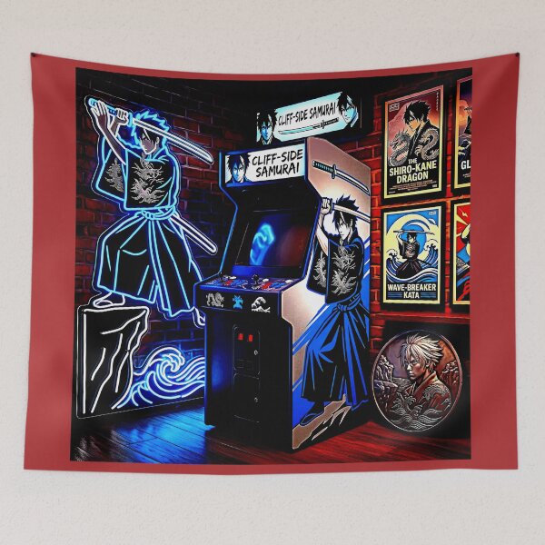 Item preview, Retro Arcade capter Themed Decor designed and sold by Cyber-ART-Studio.