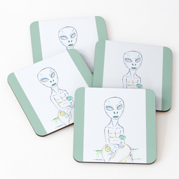 Item preview, Female Alien (Version 1) by ElitebyElise designed and sold by ElitebyElise.