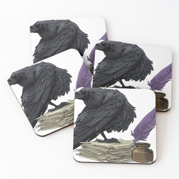 Item preview, Raven Quill Inkwell designed and sold by IllumeInk.