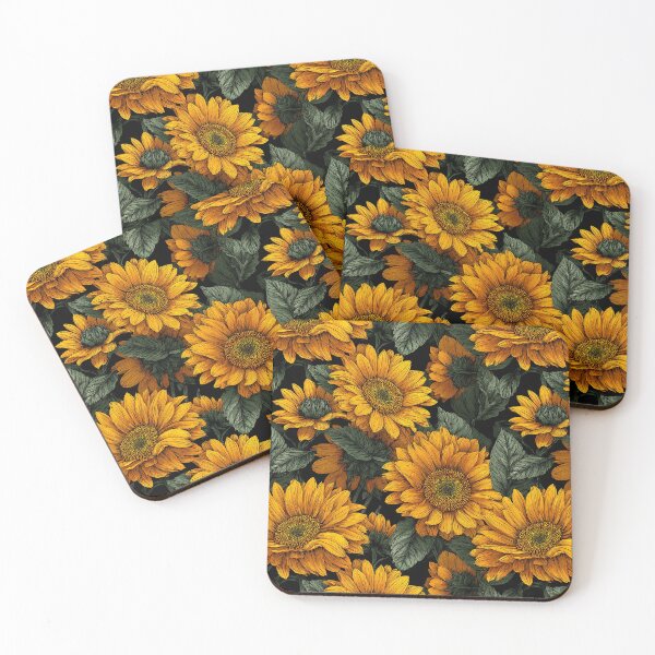 Item preview, Trendy Sunflower Texture  - Birth Flower Pattern - Birthday Gifts For Girlfriend designed and sold by RoyalStarsPatts.