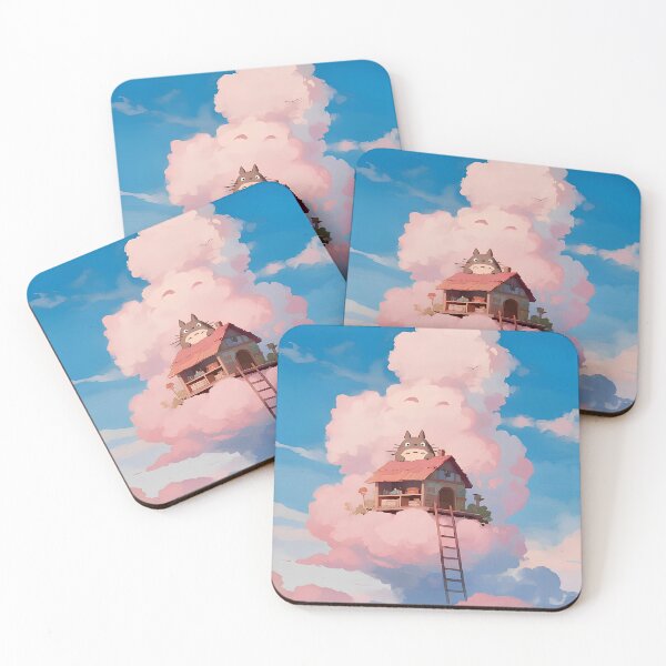 Item preview,  Cute kawaii monster [[totoros's]] go -%[ghiblis]%- to sky home aways  designed and sold by ITsyxuanart.