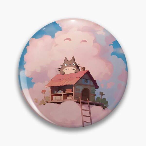 Item preview,  Cute kawaii monster [[totoros's]] go -%[ghiblis]%- to sky home aways  designed and sold by ITsyxuanart.