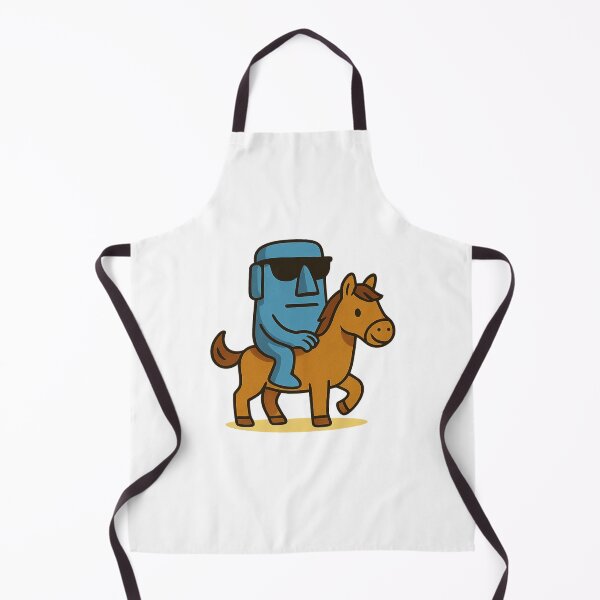 Item preview, Riding Moai on a Horse designed and sold by Ent-Egg.