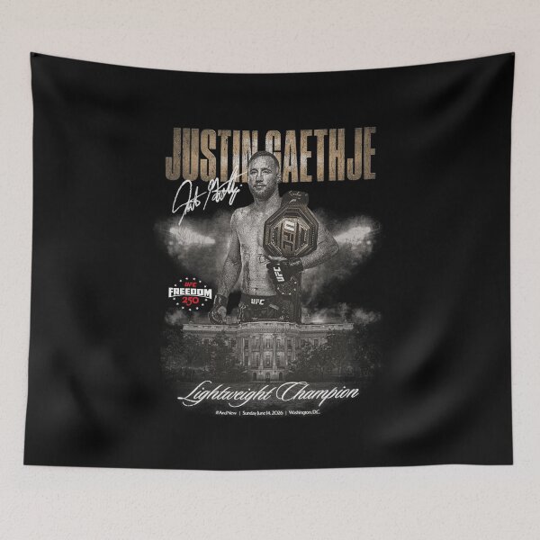 Item preview, Justin Gaethje "UFC Freedom 250" Lightweight Champion  designed and sold by JeyVel.