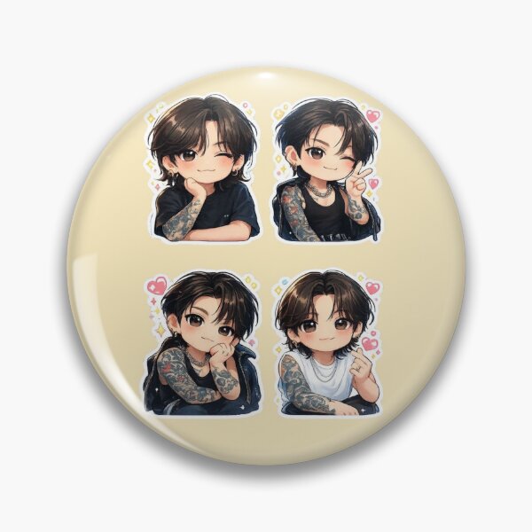 Item preview, Jungkook Sticker Fan Art | BTS Golden Maknae K-Pop Illustration | ARMY Collectible designed and sold by Sandra2913.