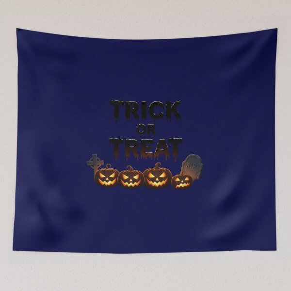 Item preview, Trick or Treat Retro Halloween Spooky Pumpkins designed and sold by Log77.