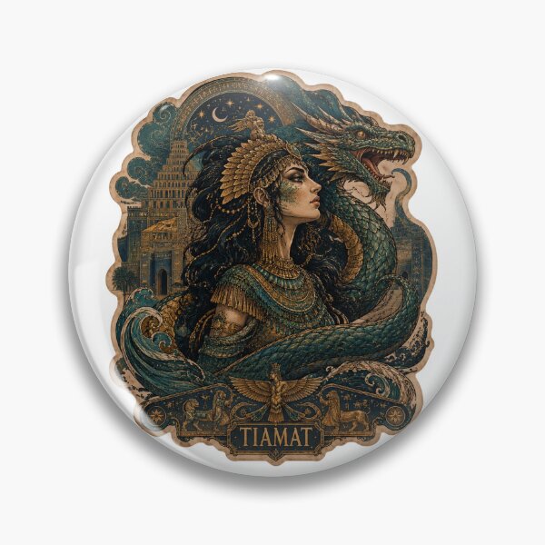 Item preview, Tiamat — Mother of All Gods | Defeated Legends Series designed and sold by Tinylegends.