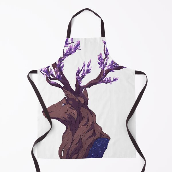 Item preview, Amethyst Stag Moon Horns designed and sold by IllumeInk.