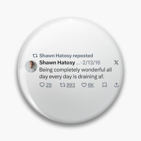 Artikelvorschau, Shawn Hatosy auf Twitter entworfen und verkauft von sparklepnk.