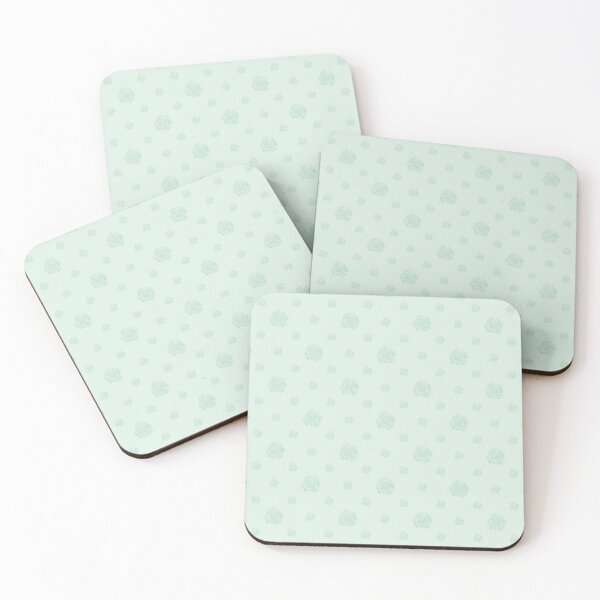 Item preview, Gentle Blooms in Mint designed and sold by PCaleDesigns.