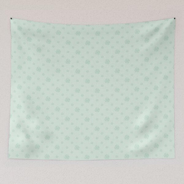 Item preview, Gentle Blooms in Mint designed and sold by PCaleDesigns.