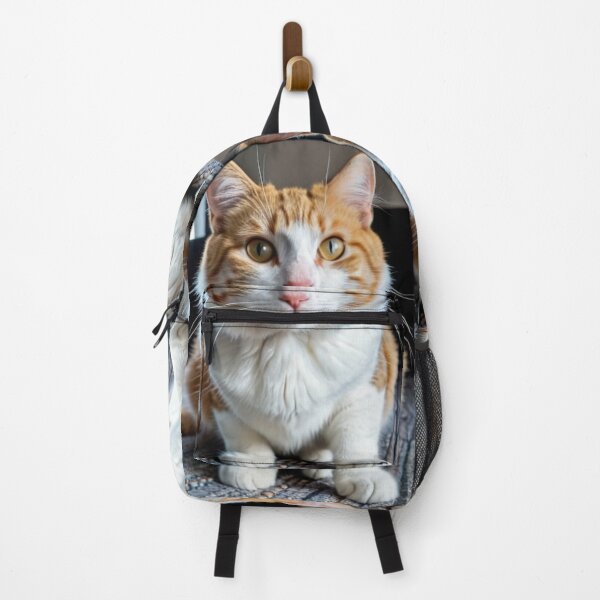 Item preview, Animals - Ginger and White Cat, Captivating Feline Portrait designed and sold by DoodyPets.