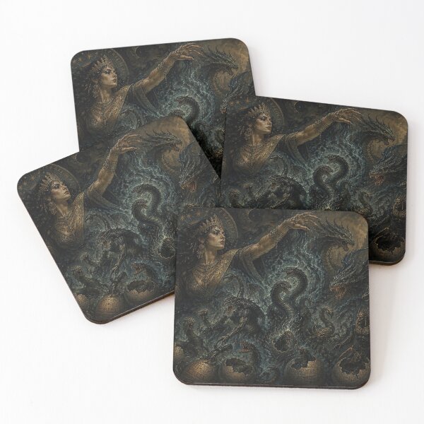 Item preview, Tiamat — The Eleven Monsters of Vengeance | Defeated Legends Series designed and sold by Qorvun.