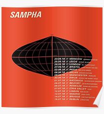 sampha tour, poster, Poster