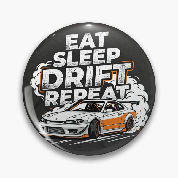 Item preview, Eat Sleep Drift Repeat – JDM Drift Lifestyle Car Enthusiast Design designed and sold by Shadryx.