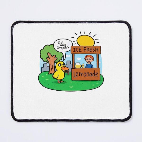 Item preview, Got Any Grapes Duck Funny designed and sold by suhairee-studio.