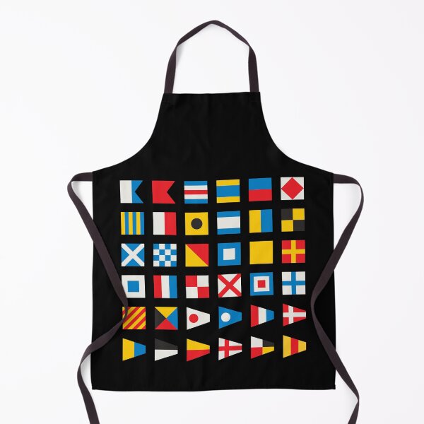 Item preview, Nautical Flags with International Numbers designed and sold by The Common Tee.