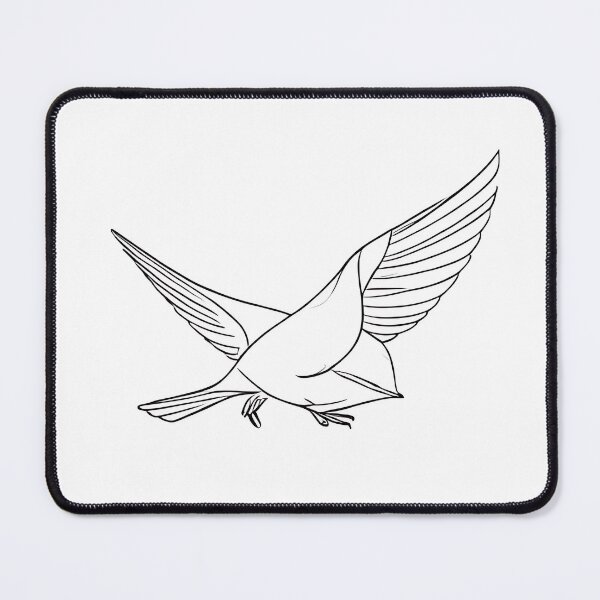 Item preview, Free Flight: Minimalist Bird in Flight Continuous  designed and sold by Mercella-Inc.