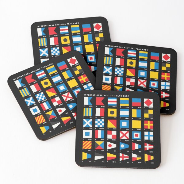 Item preview, Nautical Flags with International Numbers and NATO Phonetic Alphabet designed and sold by The Common Tee.