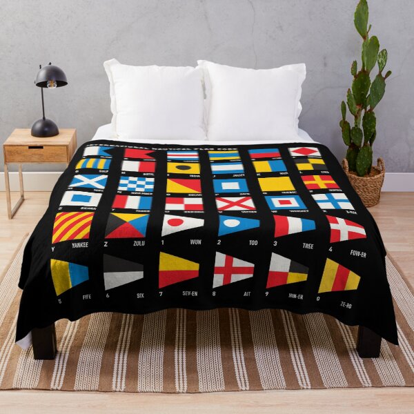 Item preview, Nautical Flags with International Numbers and NATO Phonetic Alphabet designed and sold by The Common Tee.