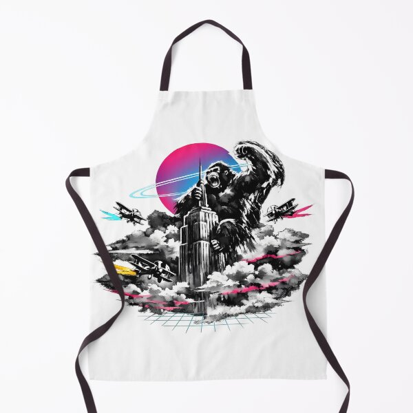 Item preview, Synthwave Sumi-e King of the Tower designed and sold by KungPowUnicorn.