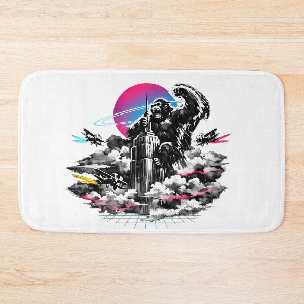Item preview, Synthwave Sumi-e King of the Tower designed and sold by KungPowUnicorn.